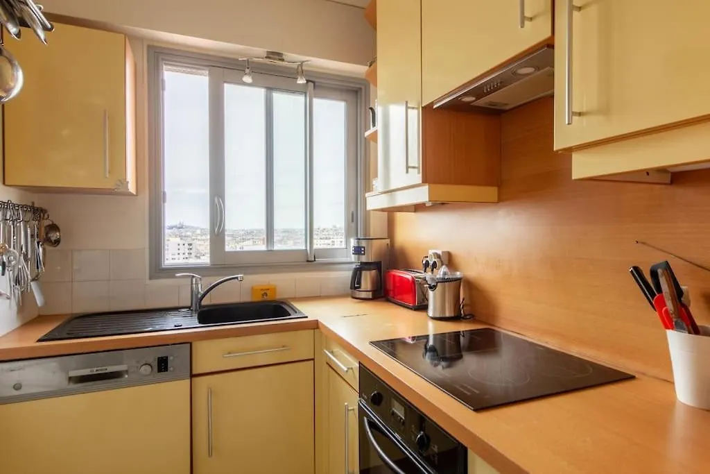 Apartman Diderot - Bel Appartement Avec Vue Panoramique Sur Párizs
